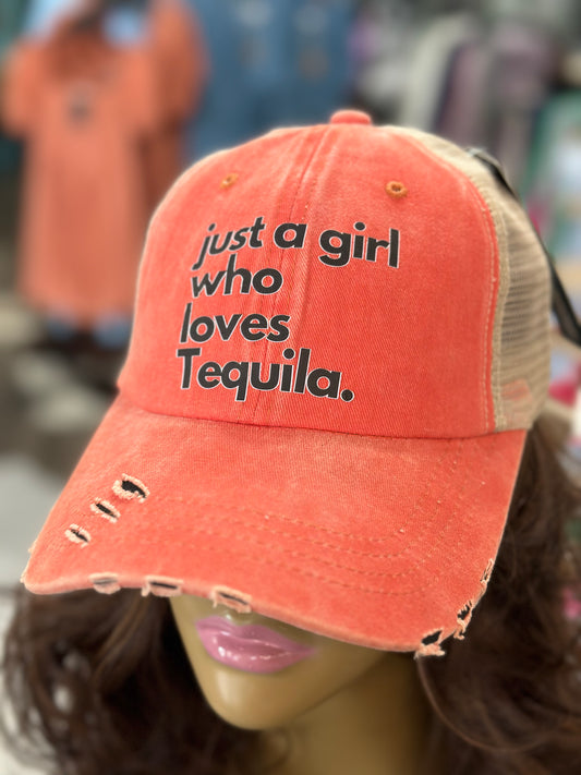 Just a Girl...Tequila Hat